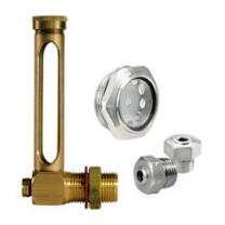 Oliekijk- en pijlglazen en ontluchters